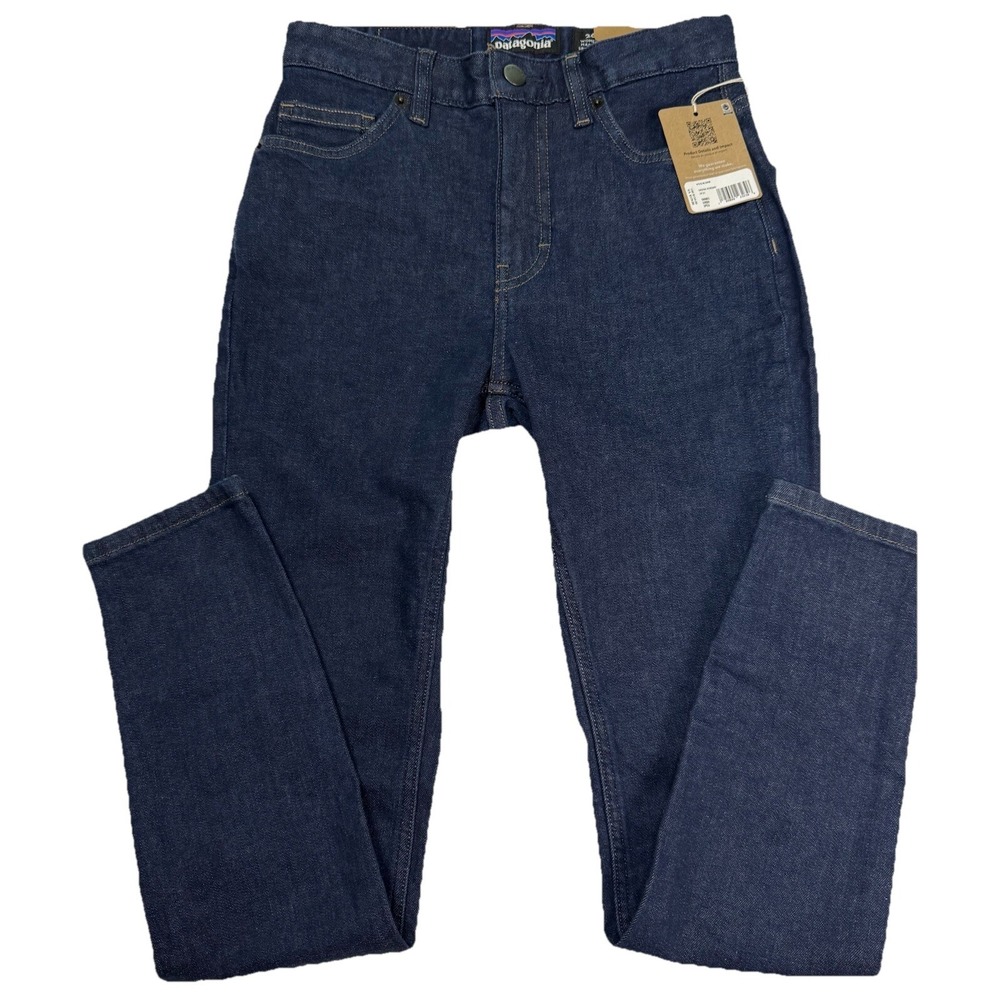 Patagonia Women's Original Standard Slim 5 Pocket Jeans SIZE 26/29 Dark Wash NWT